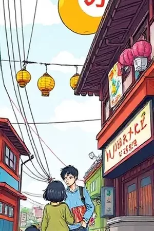 《镜中人的第二次人生》奇幻条漫封面，碎裂镜面