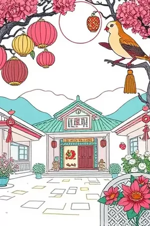 《长夜将尽时》悬疑条漫封面，破晓前的街道