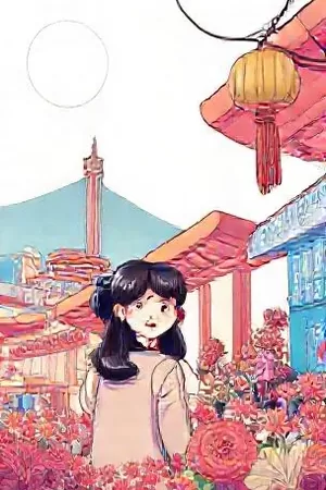 《钢铁之诗》机甲条漫封面，银色机体特写